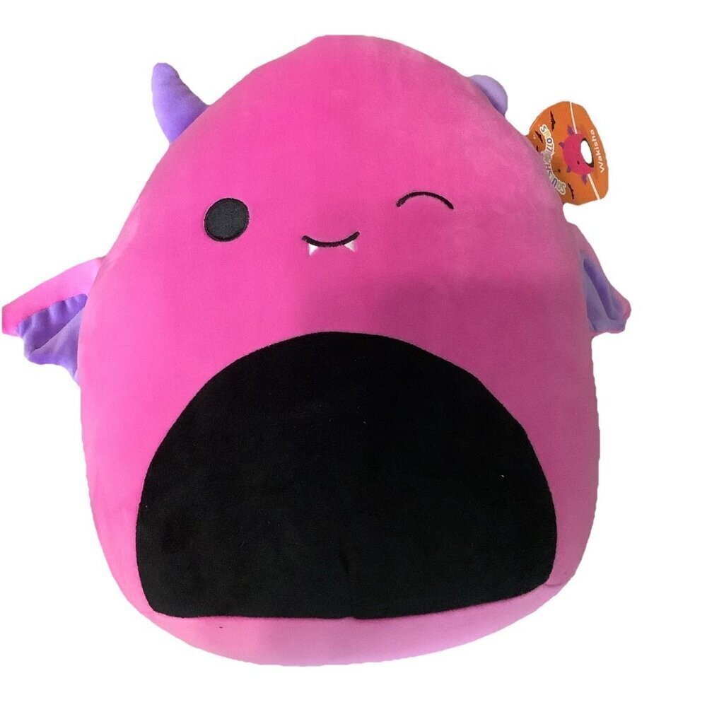 Wakisha The Bat Pink Squishmallow Halloween Theme. New With Tags